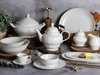 Vajillas de porcelana china de alta calidad para hoteles y restaurantes