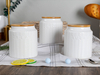 Juegos de vajilla en relieve Utensilios de cocina de color reactivo