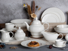 Vajillas de porcelana china de alta calidad para hoteles y restaurantes